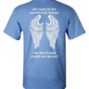 My Dad Is My Guardian Angel T Shirt Carolina Blue S 1