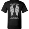 My Dad Is My Guardian Angel Youth T-Shirt