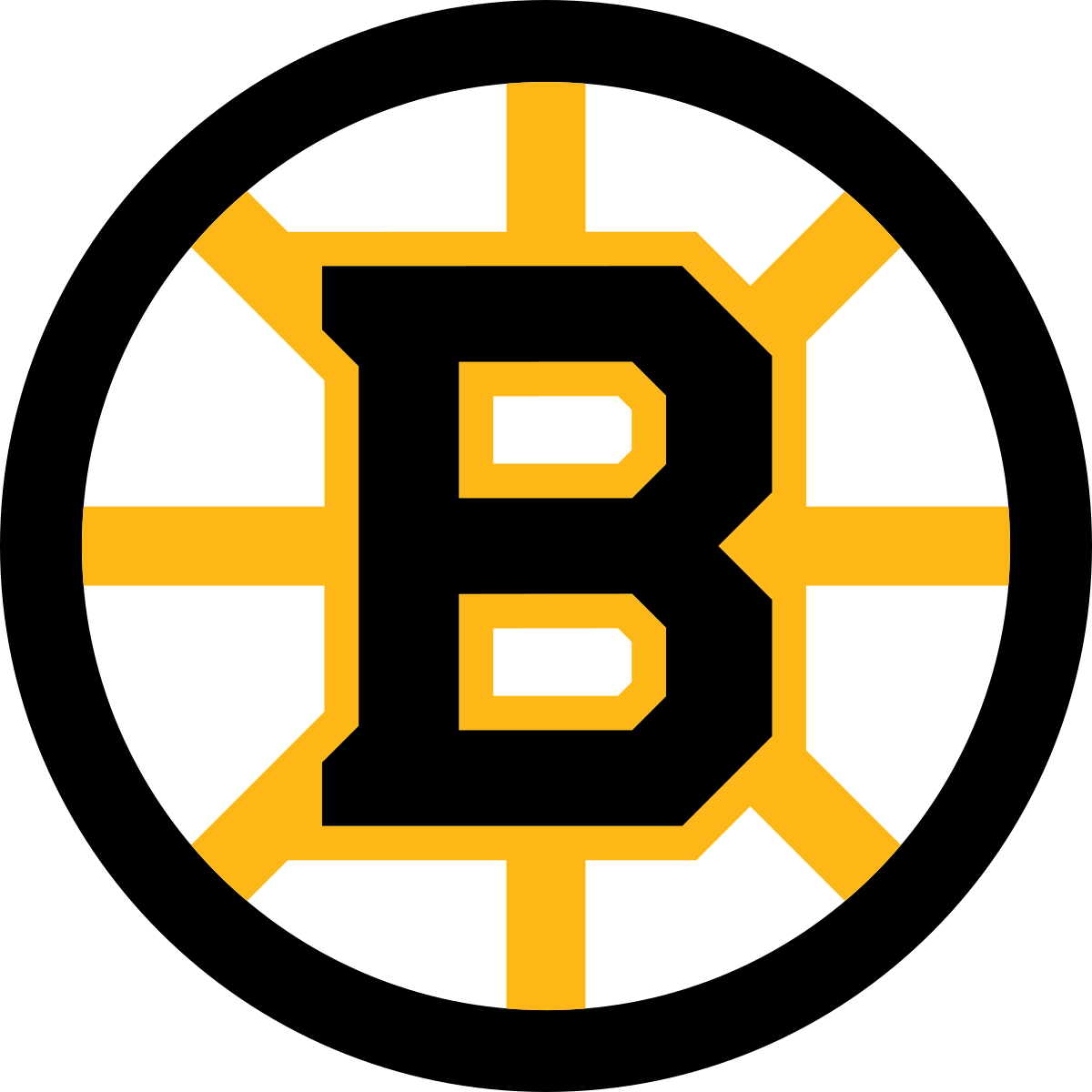 Boston Bruins 100th anniversary logo.svg