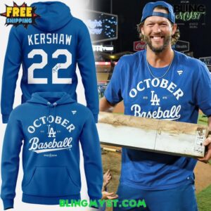 2025 Los Angeles Dodgers Clayton Kershaw Limited Edition Hoodie