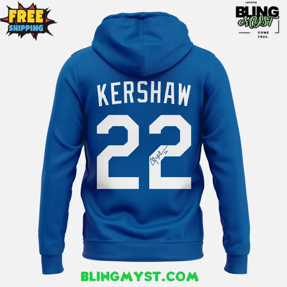 2025 Los Angeles Dodgers Clayton Kershaw Limited Edition Hoodie 2025 Los Angeles Dodgers Clayton Kershaw Limited Edition Hoodie