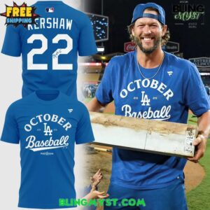 2025 Los Angeles Dodgers Clayton Kershaw Limited Edition T-Shirt