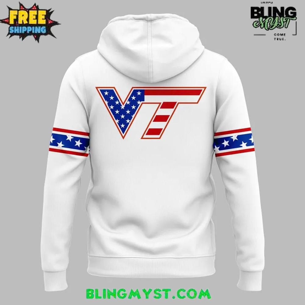 2025 Military Appreciation Virginia Tech Hokies Wordmark Special Hoodie 2025 Military Appreciation Virginia Tech Hokies Wordmark Special Hoodie