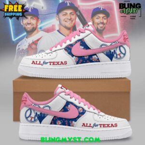 All For Texas Rangers Limited Edition Air Force 1