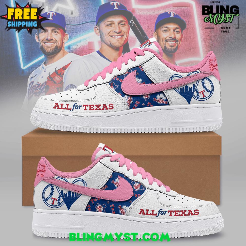 All For Texas Rangers Limited Edition Air Force 1 All For Texas Rangers Limited Edition Air Force 1