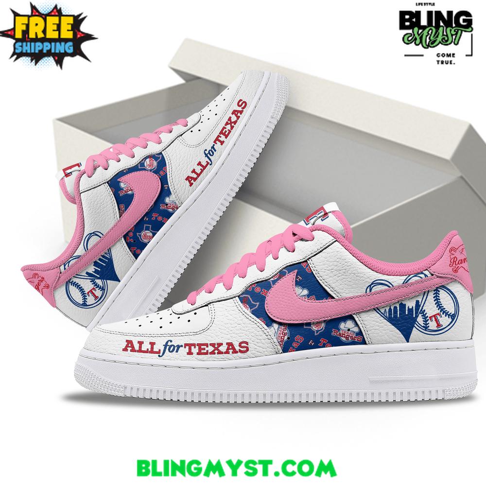 All For Texas Rangers Limited Edition Air Force 1 All For Texas Rangers Limited Edition Air Force 1
