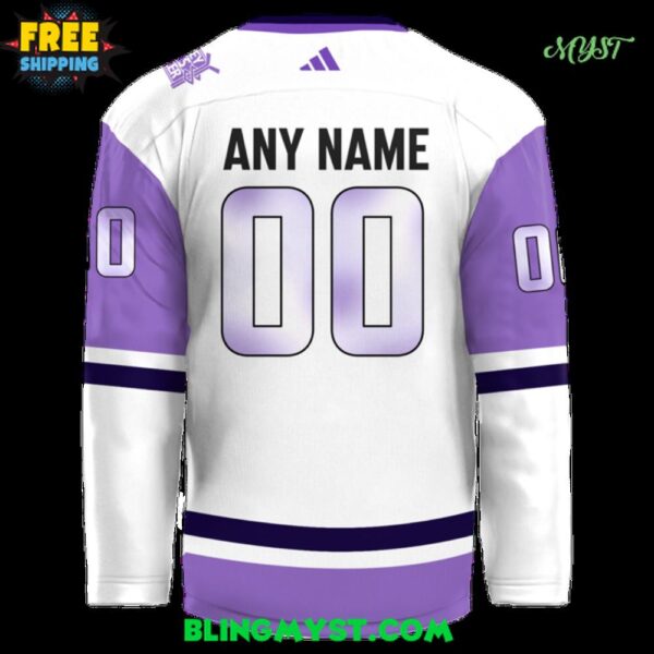 Anaheim Ducks Fight Cancer Night 2025 Hockey Jersey