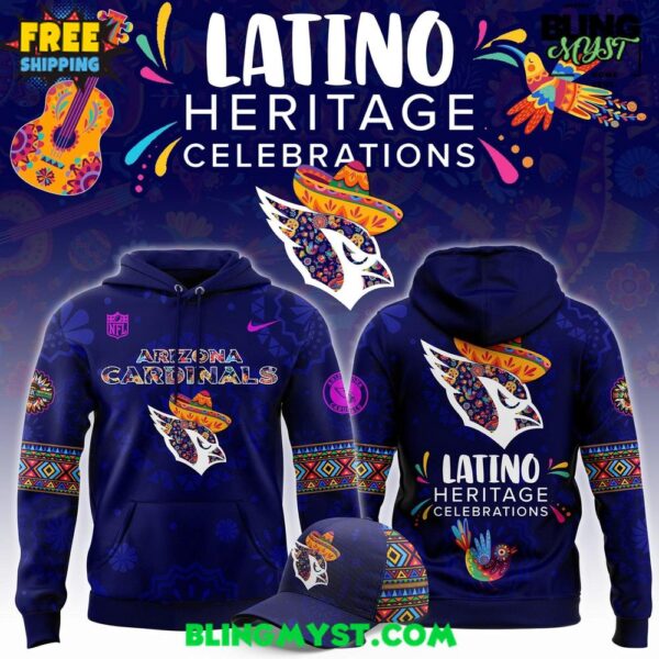 Arizona Cardinals x Latino Heritage Celebrations 2025 Hoodie