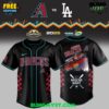 Arizona Diamondbacks NASCAR Night 2025 Baseball Jersey 2 Arizona Diamondbacks NASCAR Night 2025 Baseball Jerseey 3