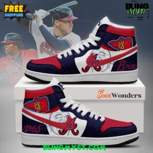 Atlanta Braves MLB World Series Nike Air Jordan 1