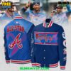 Atlanta Braves Peace Up A-Town Down 2025 Black Baseball Jacket