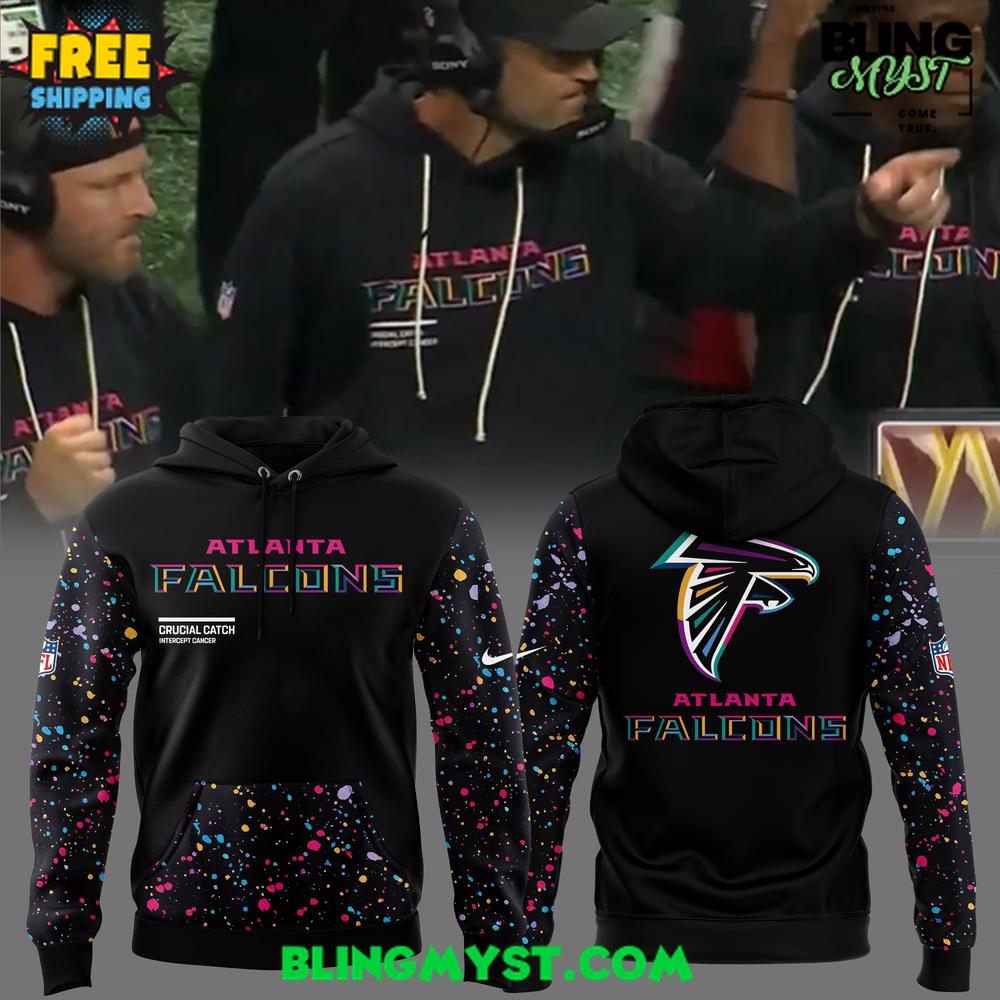 Atlanta Falcons Crucial Catch Intercept Cancer 2025 Hoodie Atlanta Falcons Crucial Catch Intercept Cancer 2025 Hoodie