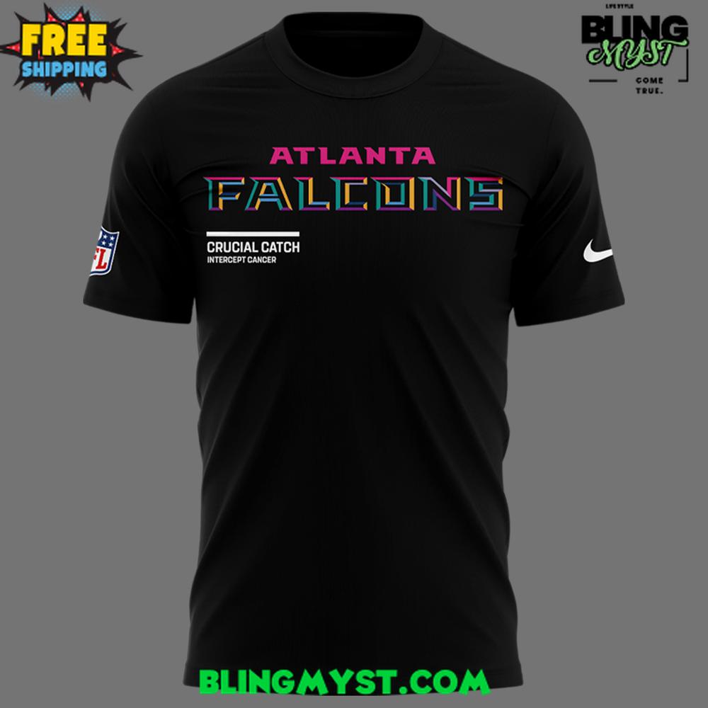 Atlanta Falcons Crucial Catch Intercept Cancer 2025 T-Shirt Atlanta Falcons Crucial Catch Intercept Cancer 2025 T-Shirt