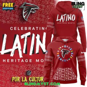 Atlanta Falcons Latino Heritage Month Night Hoodie