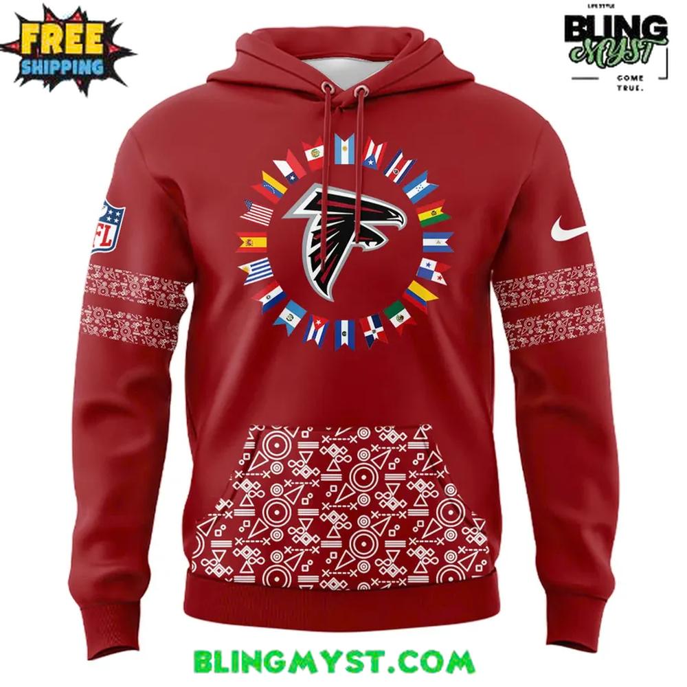 Atlanta Falcons Latino Heritage Month Night Hoodie Atlanta Falcons Latino Heritage Month Night Hoodie