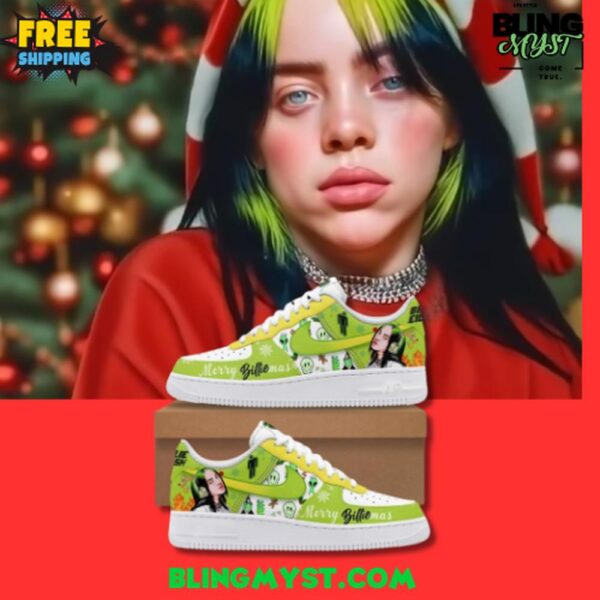 Billie Eilish Merry Christmas Limited Edition Air Force 1
