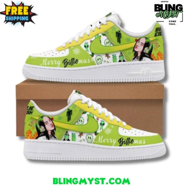 Billie Eilish Merry Christmas Limited Edition Air Force 1