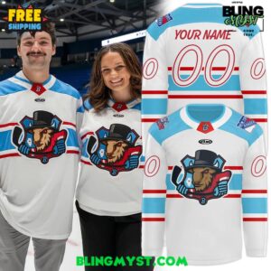 Bloomington Bison New Uniforms 2025-26 Hockey Jersey