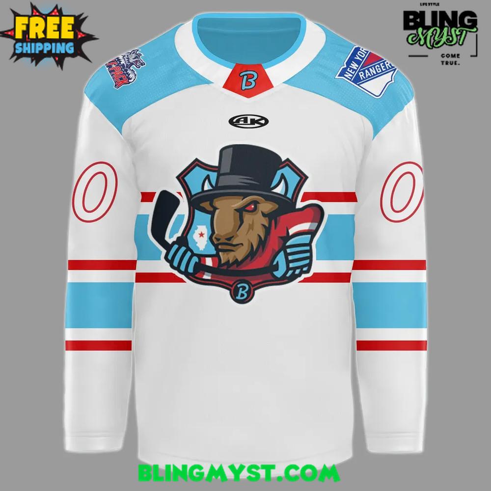 Bloomington Bison New Uniforms 2025-26 Hockey Jersey Bloomington Bison New Uniforms 2025-26 Hockey Jersey