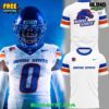Boise State Broncos Football White Out Gameday Night T-Shirt