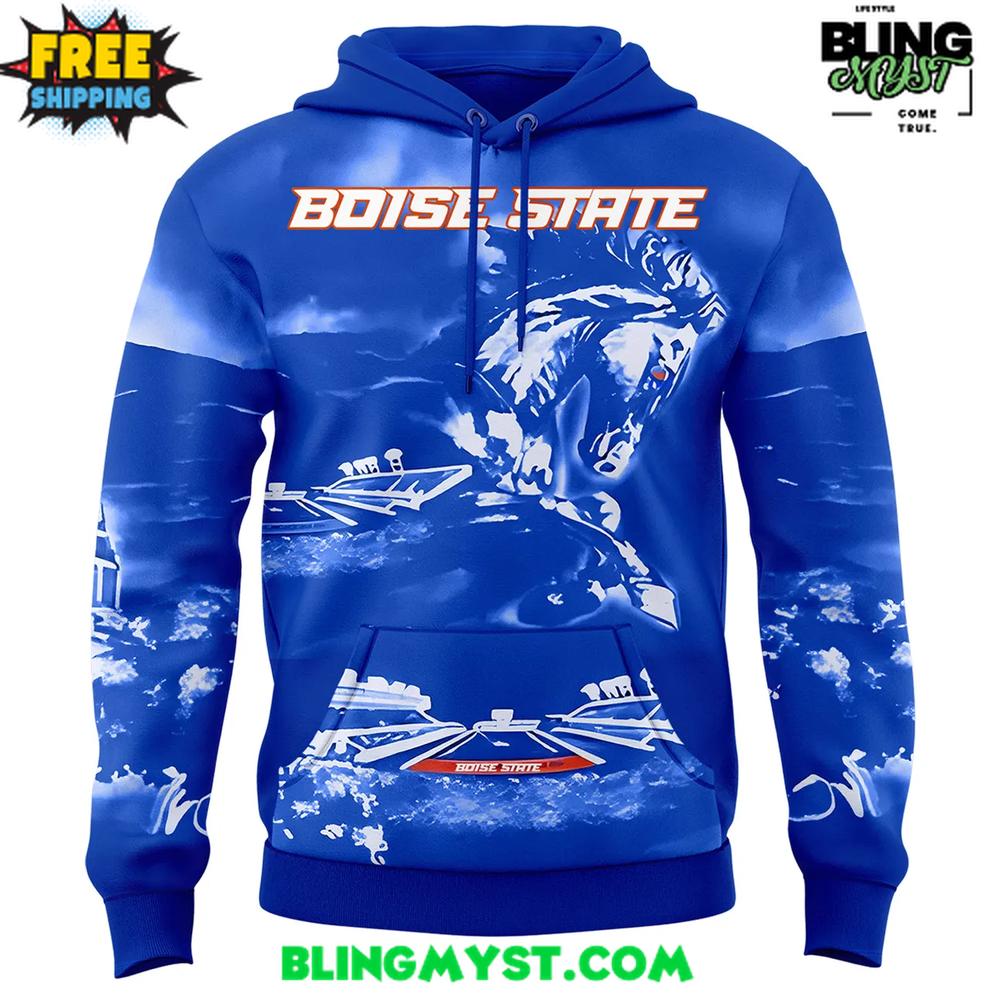 Boise State Broncos x The Blue and the State of Idaho 2025 Hoodie Boise State Broncos x The Blue and the State of Idaho 2025 Hoodie