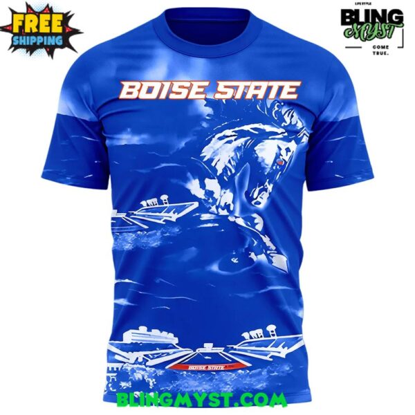 Boise State Broncos x The Blue and the State of Idaho 2025 T-Shirt