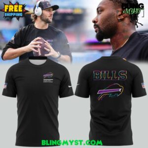 Buffalo Bills Crucial Catch Intercept Cancer 2025 T-Shirt