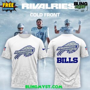 Buffalo Bills Rivalries Cold Front 2025 Shirt Collection