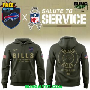 Buffalo Bills Salute To Service 2025-2026 Hoodie
