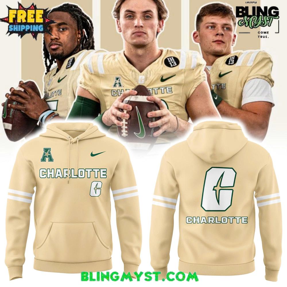 Charlotte 49ers Gold Rush 2025 Hoodie Charlotte 49ers Gold Rush 2025 Hoodie