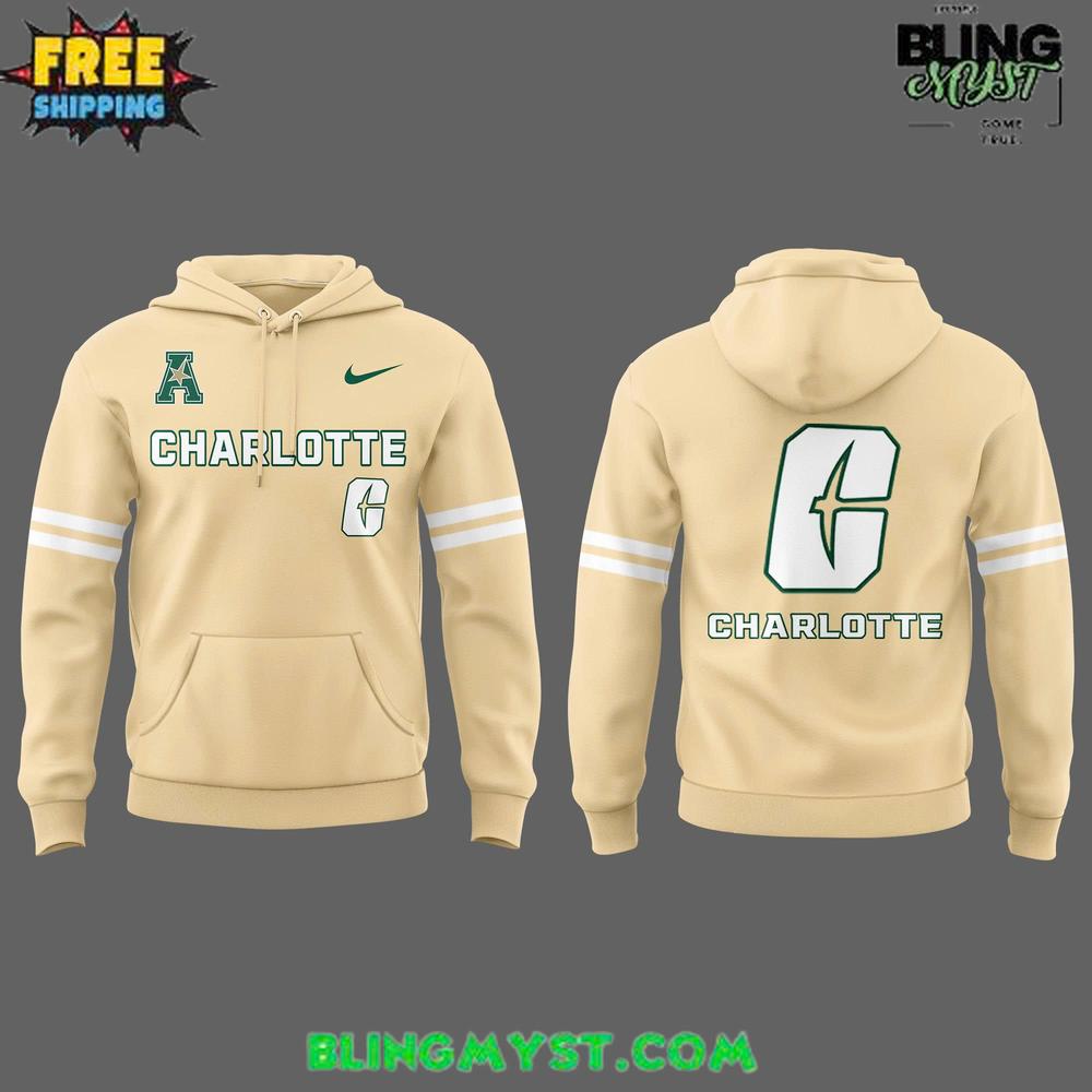 Charlotte 49ers Gold Rush 2025 Hoodie Charlotte 49ers Gold Rush 2025 Hoodie