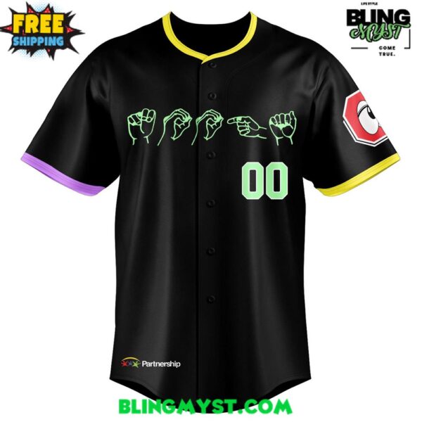 Chattanooga Lookouts Deaf Awareness Day 2025 Baseball Jersey