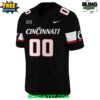 Cincinnati Bearcats New Uniforms 2025 Black Football Jersey 2