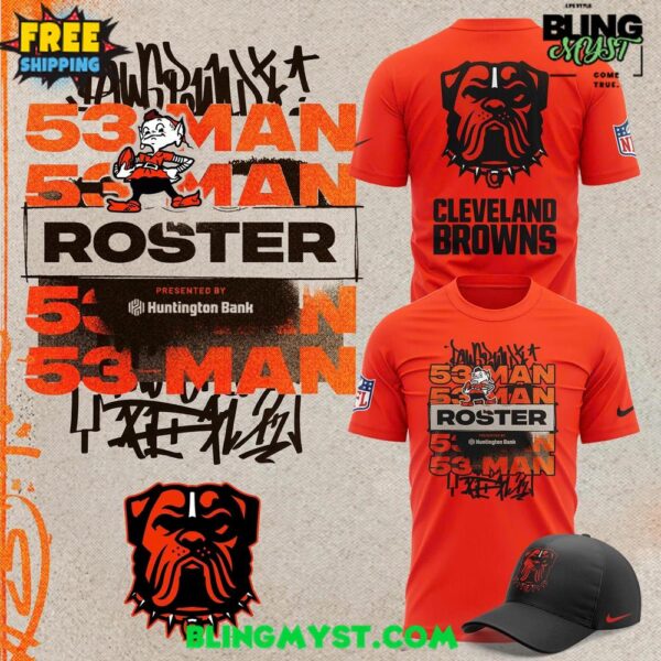 Cleveland Browns 53 Man Roster Limited T-Shirt