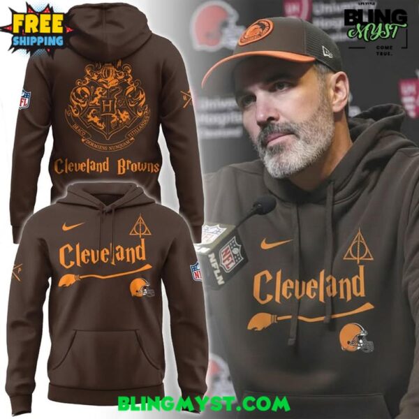 Cleveland Browns x Harry Potter Night 2025 Hoodie