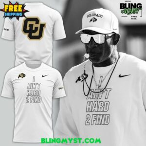 Colorado Buffaloes Coach Prime “I Ain’t Hard 2 Find” T-Shirt