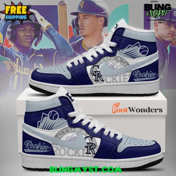 Colorado Rockies MLB World Series Nike Air Jordan 1