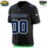 Dallas Cowboys Black And Blue 2025 Football Jersey 2