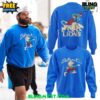 Detroit Lions 50s Retro Mascot Royal Limited Edition Shirt Collection 1
