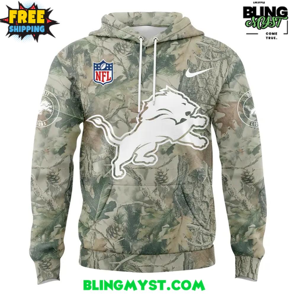 Detroit Lions Hunting 2025-26 Hoodie Detroit Lions Hunting 2025-26 Hoodie