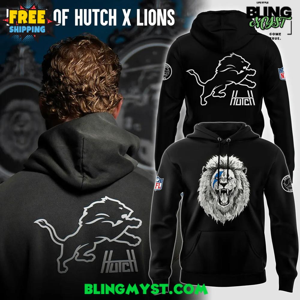 Detroit Lions x House of Hutch 2025 Hoodie Detroit Lions x House of Hutch 2025 Hoodie
