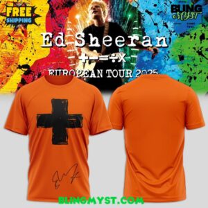 Ed Sheeran The +−=÷× Tour 2025 T-Shirt