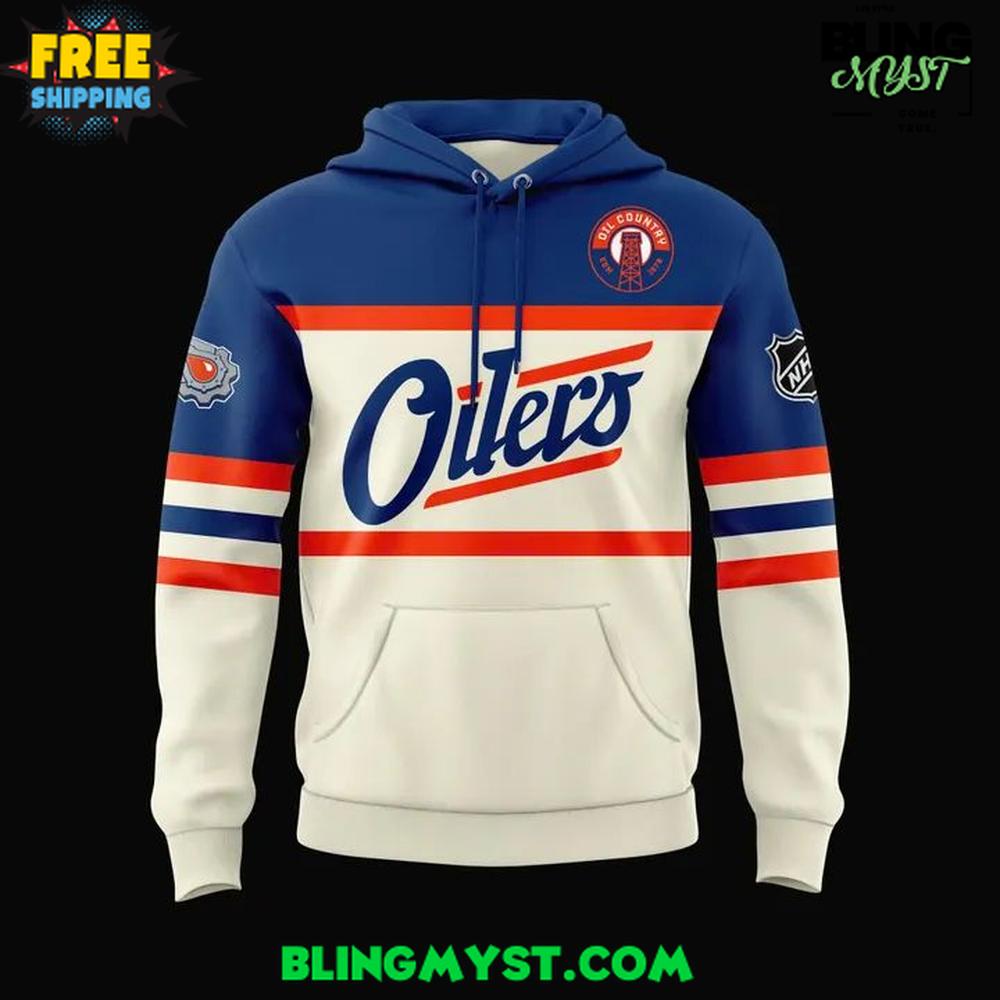 Edmonton Oilers Fanatics Premium Cream 2025-26 Hoodie Edmonton Oilers Fanatics Premium Cream 2025-26 Hoodie
