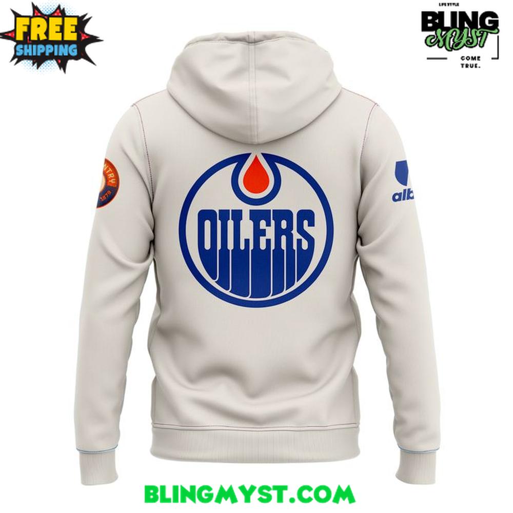 Edmonton Oilers Fanatics Premium Cream 2025-26 Hoodie Edmonton Oilers Fanatics Premium Cream 2025-26 Hoodie