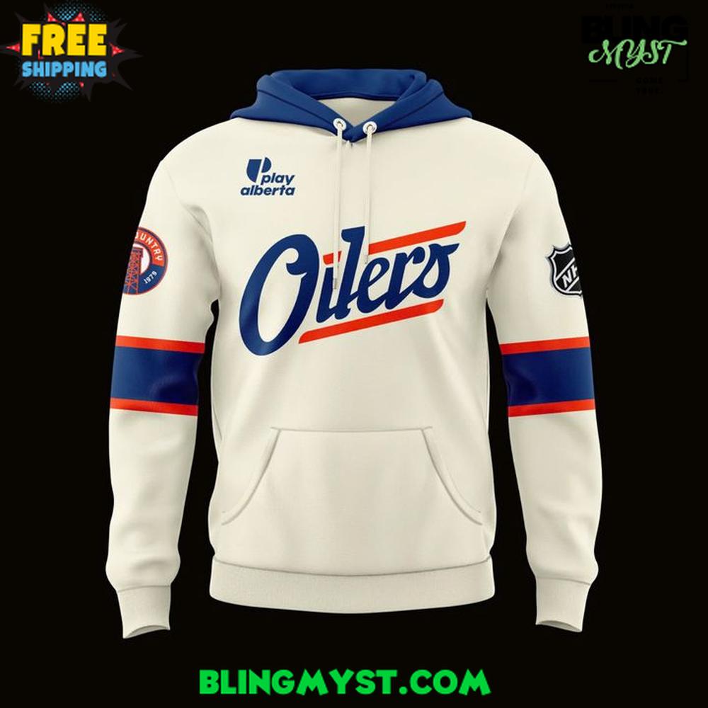 Edmonton Oilers Fanatics Premium Cream 2025-26 Hoodie Edmonton Oilers Fanatics Premium Cream 2025-26 Hoodie