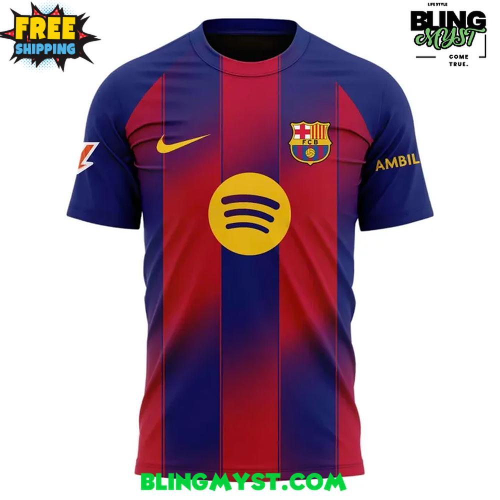 FC BARCELONA Congratulations Lamine Yamal 2025 T-Shirt FC BARCELONA Congratulations Lamine Yamal 2025 T-Shirt