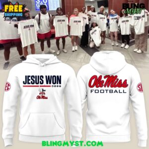 FCA Ole Miss Football Jesus Won 2025 Hoodie