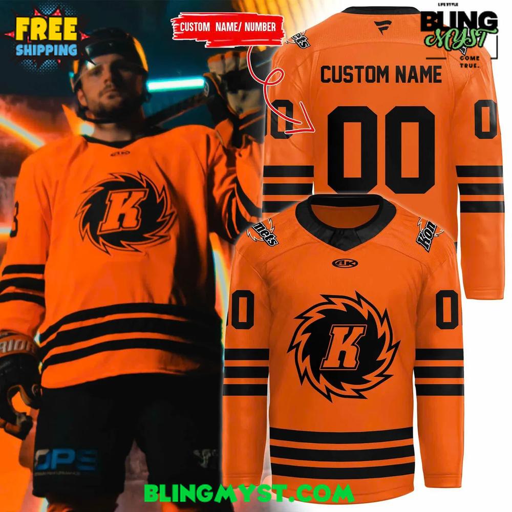 Fort Wayne Komets Orange Out 2025-2026 Hockey Jersey Fort Wayne Komets Orange Out 2025-2026 Hockey Jersey