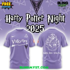 Golden State Valkyries Harry Potter 2025 T-Shirt