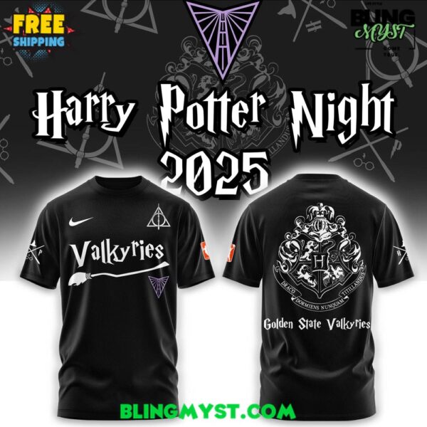 Golden State Valkyries Harry Potter 2025 T-Shirt